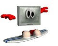 Imagem animada de um 

computador