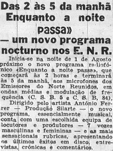 Recorte Jornal Notícias 29 julho, 1965