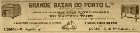Publicidade Grande Bazar do Porto