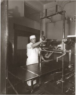 Imagem de um dos 

primeiros transmissores
