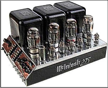 Outra foto do amplificador McIntosh MC275